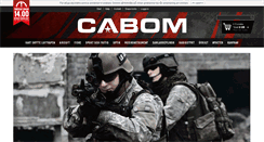 Desktop Screenshot of cabom.se